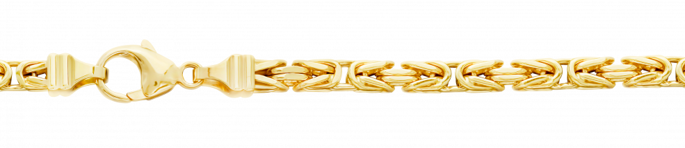 Bracelet Byzantine chain 4mm