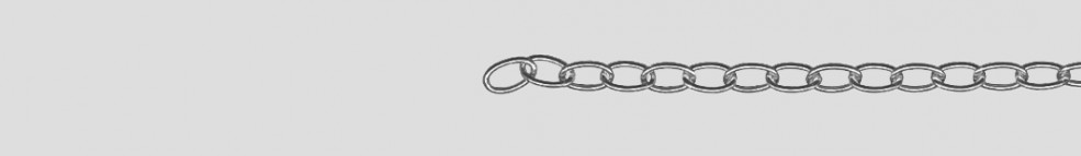 Ankle chain Anchor wide 3mm