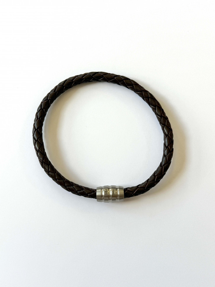 Armband Rinderleder braun
