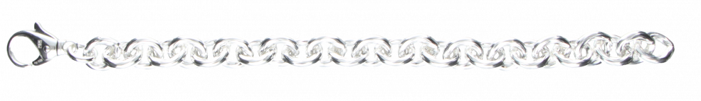 Armband Anker gerieft 9.8mm