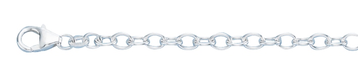 Bracelet Anchor wide chain width 3.8mm