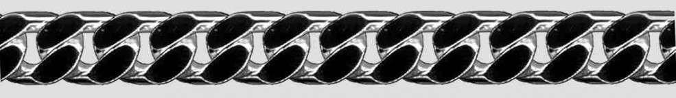 Bracelet Curb chain chain width 10mm