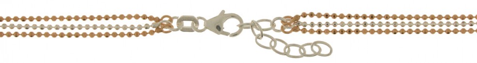 Ankle chain Ball chain diamond cut