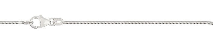 Necklace Snake diamond cut 1.2mm