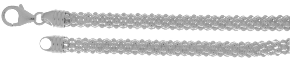 Armband Popcorn-Kette 7mm