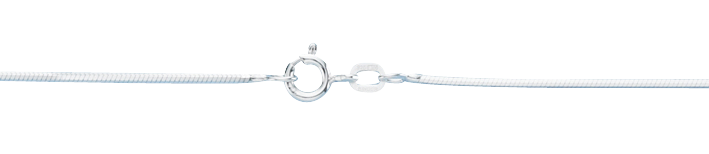 Necklace Snake diamond cut 1.2mm