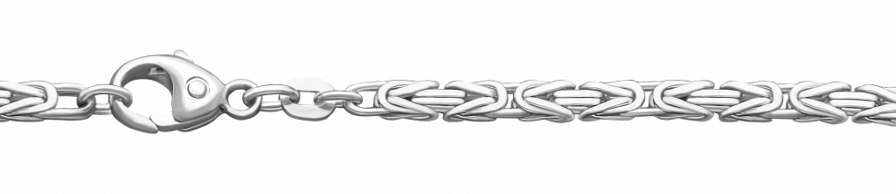 Bracelet Byzantine chain 2.5mm