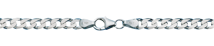 Bracelet Curb Chain chain width 5mm