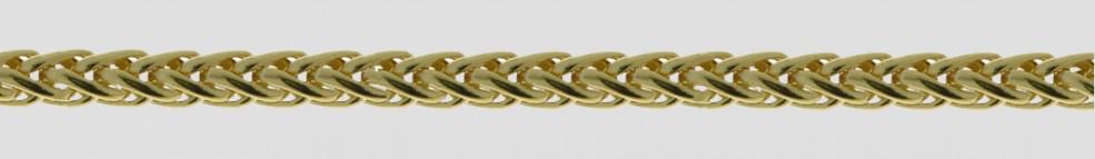 Bracelet Wheat chain hollow chain width 4.5mm