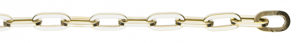 Necklace Anchor wide hollow 7.8mm