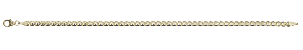Armband Panzer-Steg hohl 3.6mm