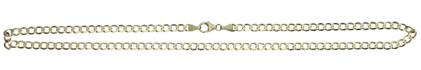 Necklace Curb Chain 4.4mm