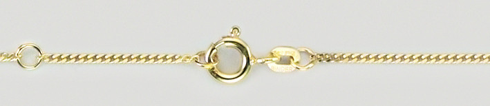 Collier mit Zwischenöse Panzer 1.4mm