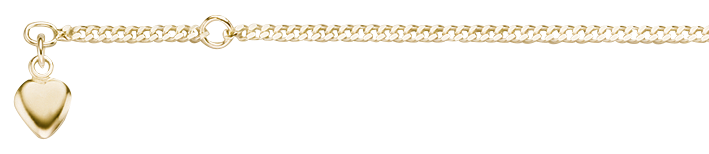 Ankle chain Curb chain 2.1mm