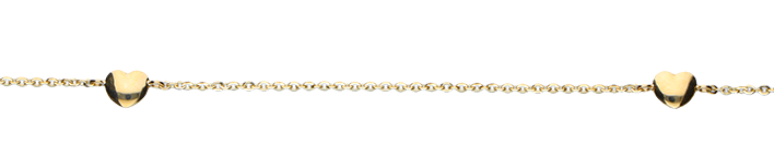 Necklace Anchor diamond cut