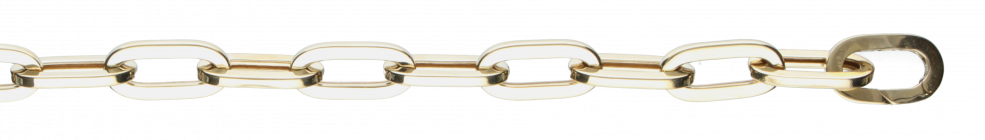 Bracelet Anchor wide hollow 7.8mm
