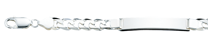 Id-Bracelet Curb Chain 7.5mm
