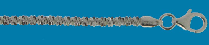 Necklet Criss-cross-chain chain width 2.6mm
