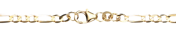 Bracelet Figaro 3.1mm