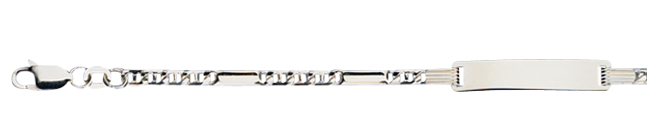 Id-Bracelet Curb trace chain 2.9mm