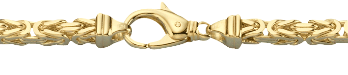 Bracelet Byzantine chain 6mm