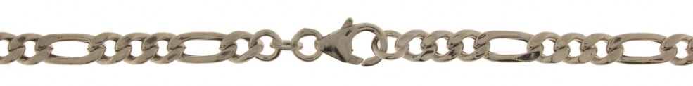 Bracelet Figaro hollow 4.6mm