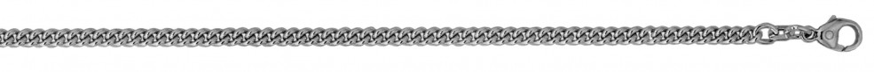 Bracelet Curb chain round 3.4mm