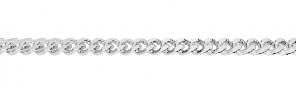 Necklace Curb chain 1.2mm