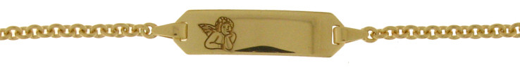 Id-Armband Anker rund