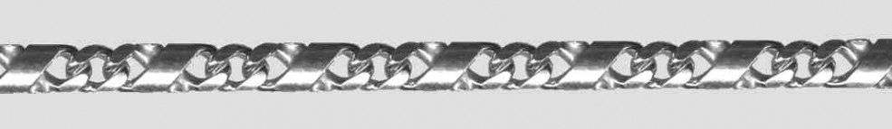 Collier Dollar-Kette Kettenbreite 5.4mm