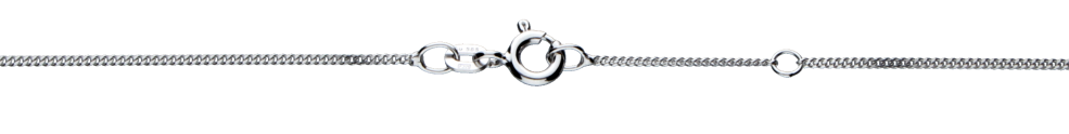 Necklace incl.loop Curb chain 1.1mm