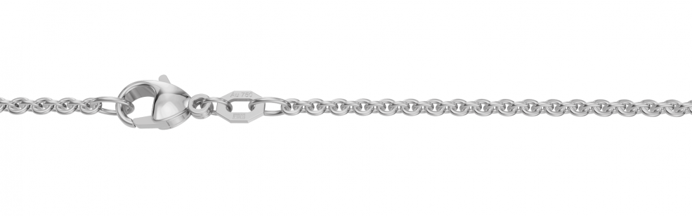 Necklace Anchor round 2mm