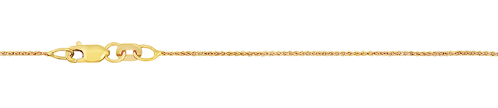 Necklet Wheat chain chain width 0.9mm