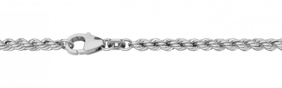 Necklace Rope chain solid 3.1mm