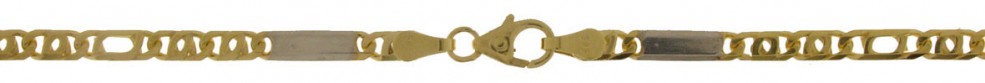 Necklet Tiger's eye chain chain width 3mm