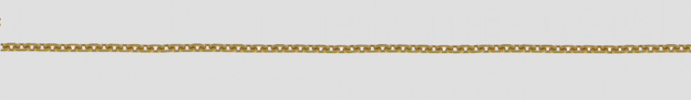 Collier mit Zwischenöse Anker diamantiert 1.7mm