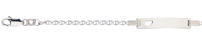 Id-Armband Panzer-Steg 2.3mm