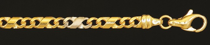 Armband Dollar-Kette 3.1mm