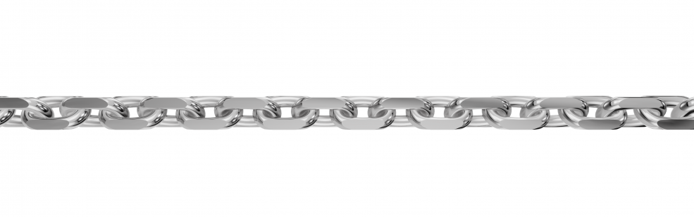 Collier Anker diamantiert 1.3mm