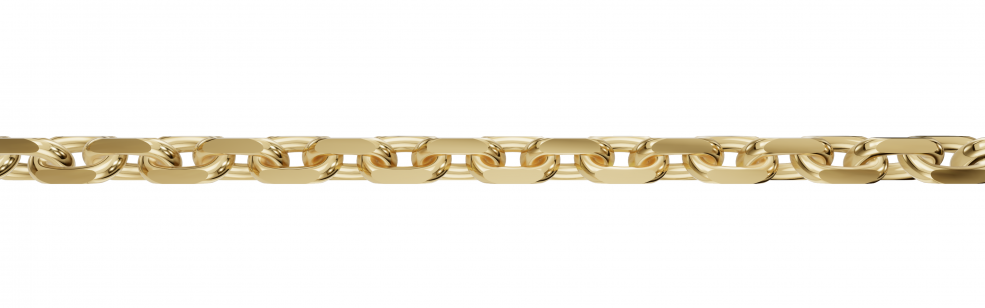 Collier Anker diamantiert 1.3mm