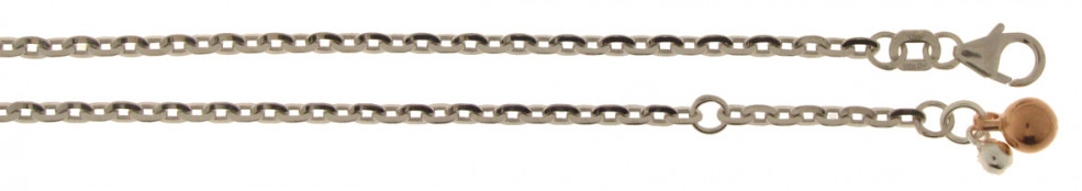 Fusskette Anker diamantiert