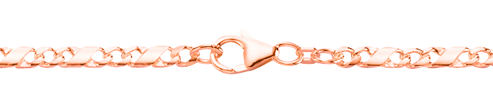 Armband Dollar-Kette 3.7mm
