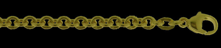 Bracelet Anchor round 4mm