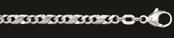 Collier Dollar-Kette 3.1mm