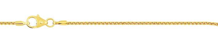 Bracelet Wheat chain chain width 1.3mm