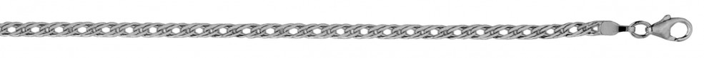 Bracelet Twin curb chain 2.9mm