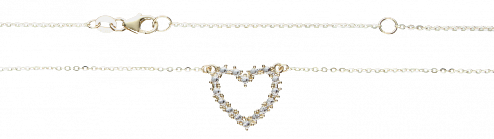 Necklace incl.loop Anchor flat