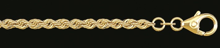 Bracelet Rope chain solid 2.8mm