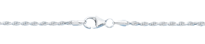 Bracelet Rope chain solid 1.8mm