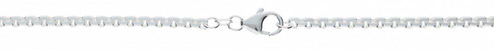 Collier Venezia 4-kant (dachförmig) 3.7mm